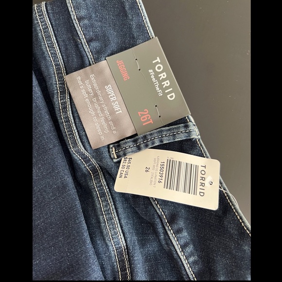 NWT Torrid Super Soft Skinny Jegging - Picture 3 of 5